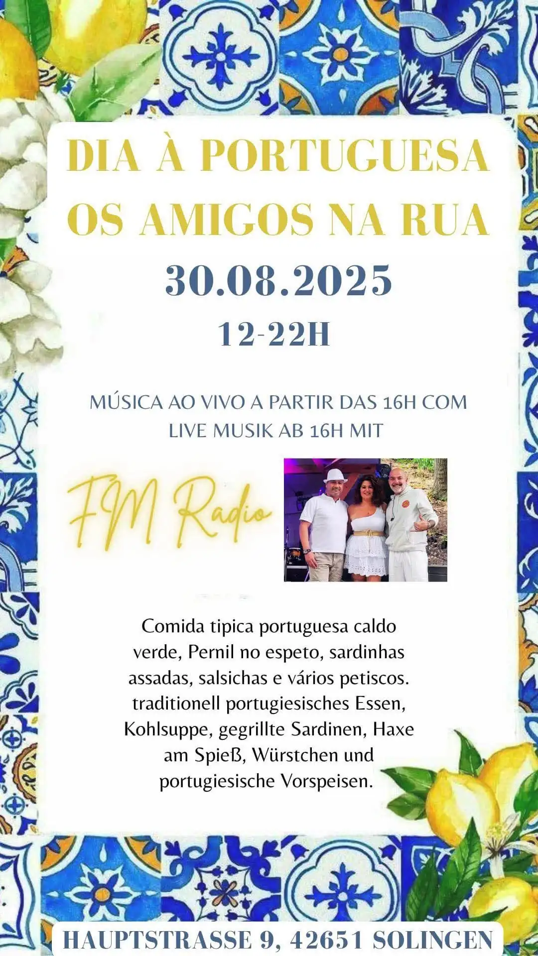 Amigos na Rua em Solingen Amigos na Rua em Solingen