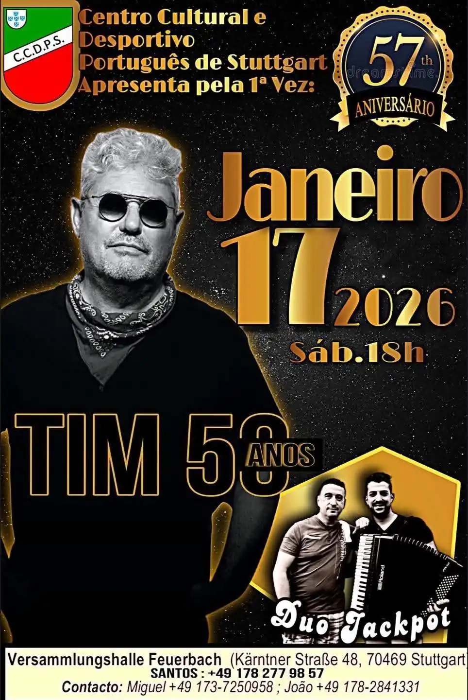 TIM 50 anos Stuttgart 2026