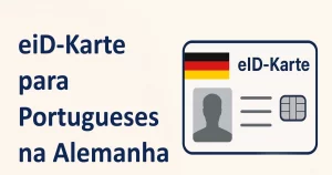 Exemplo da eID-Karte para Portugueses residentes na Alemanha