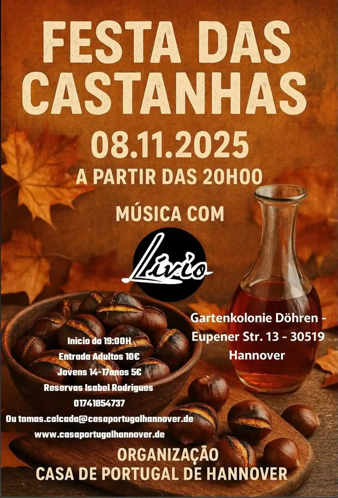 Festas das Castanhas Hannover 2025