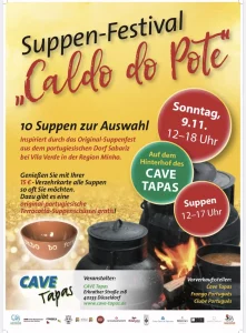 Suppen-Festival Caldo do Pote Düsseldorf 2025 – Festa Portuguesa de Sopas no Cave Tapas