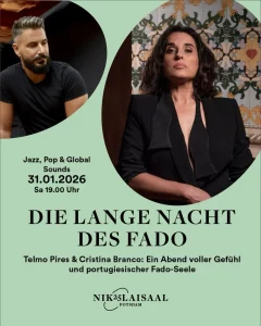 Die lange nacht des fado potsdam – concerto de fado em Potsdam