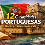 Curiosidades portuguesas com Torre de Belém, Galo de Barcelos e Ponte Vasco da Gama
