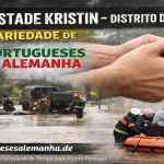 Cheias em Leiria no distrito de Leiria com resgates e solidariedade dos Portugueses na Alemanha