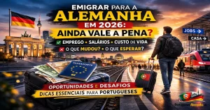 Emigrar para a Alemanha em 2026 - oportunidades e desafios para portugueses