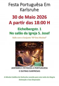 Festa Portuguesa Karlsruhe 2026 – Música e Jantar