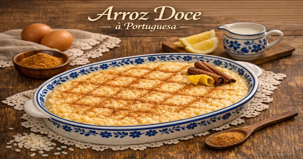 Arroz Doce à Portuguesa Milchreis nach portugiesischer Art