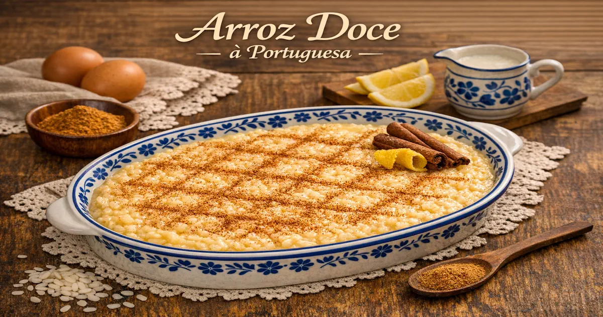 Arroz Doce à Portuguesa Milchreis nach portugiesischer Art