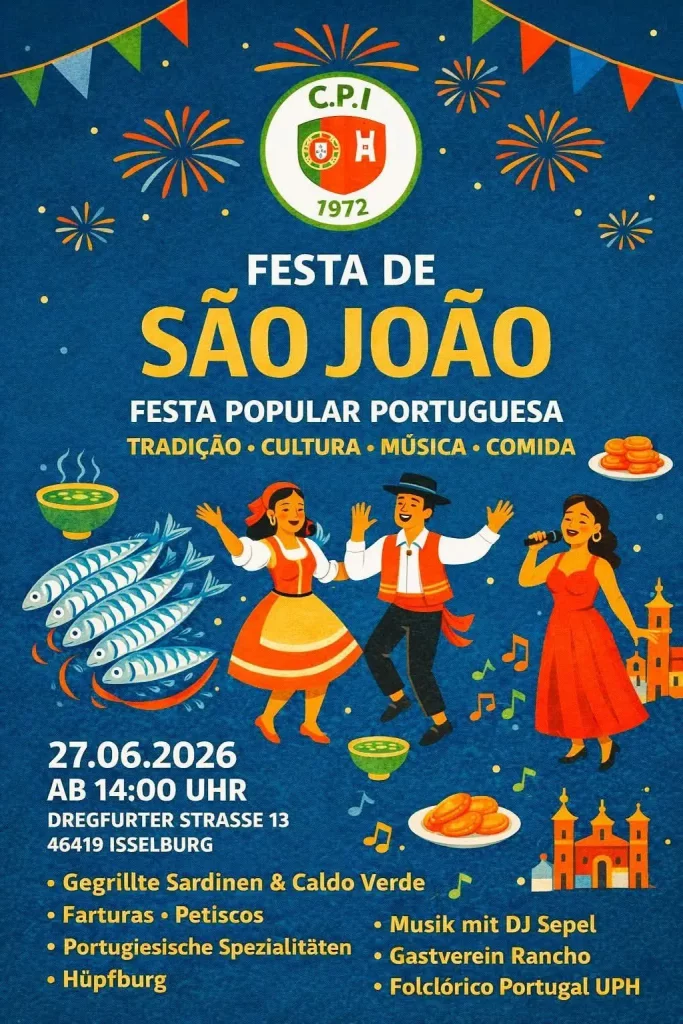 Festa de São João Isselburg 2026