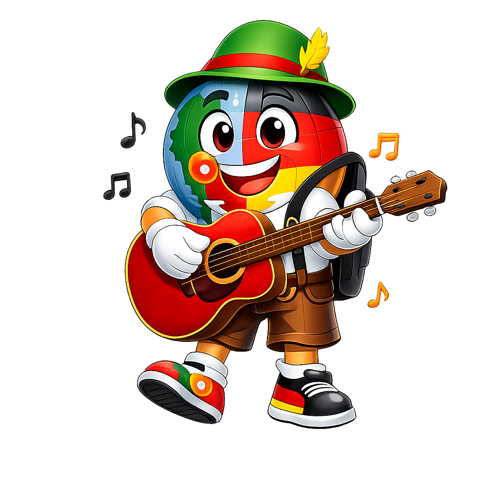 Mascote Portugueses na Alemanha