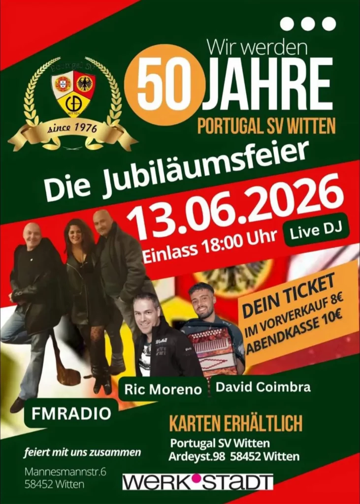 50 Aniversário Portugal SV Witten