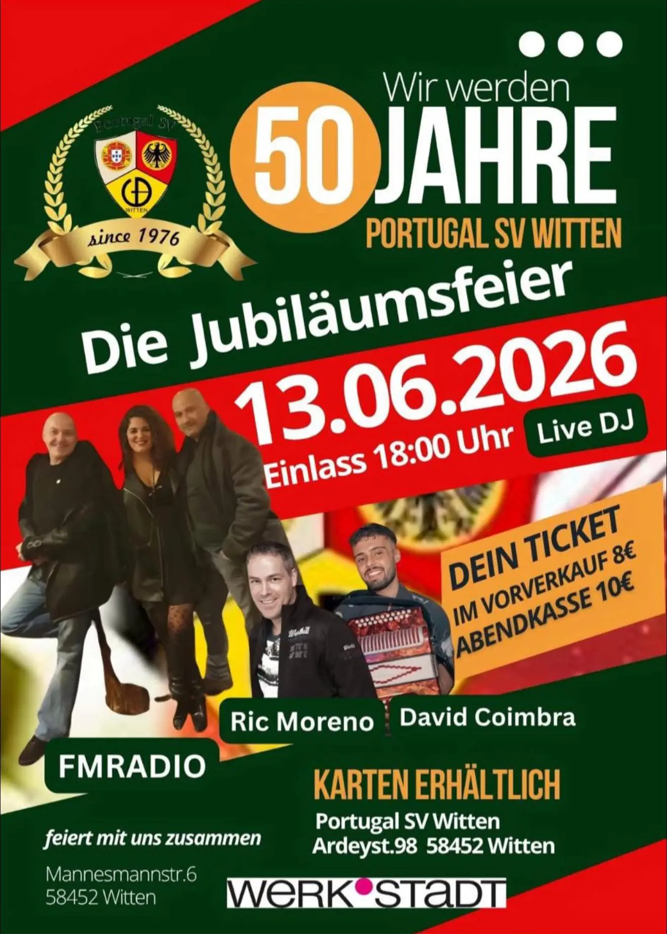 50 Aniversário Portugal SV Witten