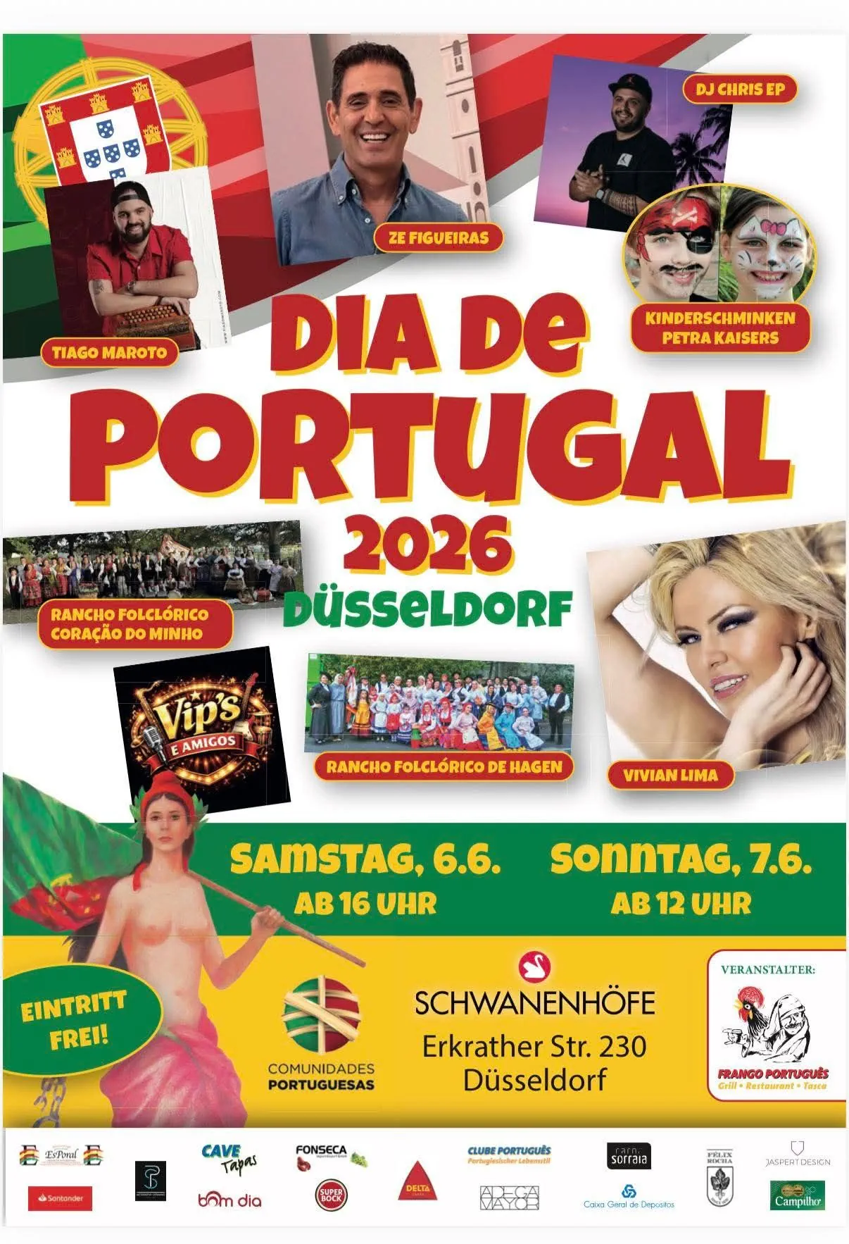 Tag Portugals in Düsseldorf 2026 – 6. & 7. Juni