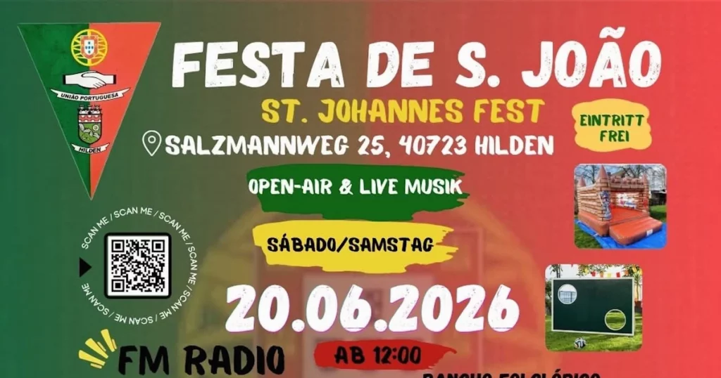 Festa de S. João em Hilden 2026