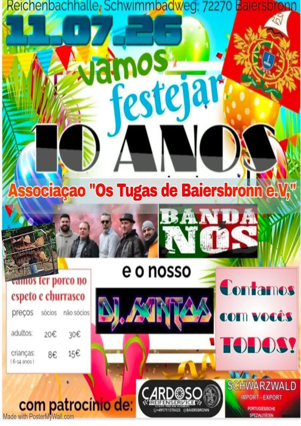 Festa Portuguesa em Baiersbronn 2026 – 10º Aniversário