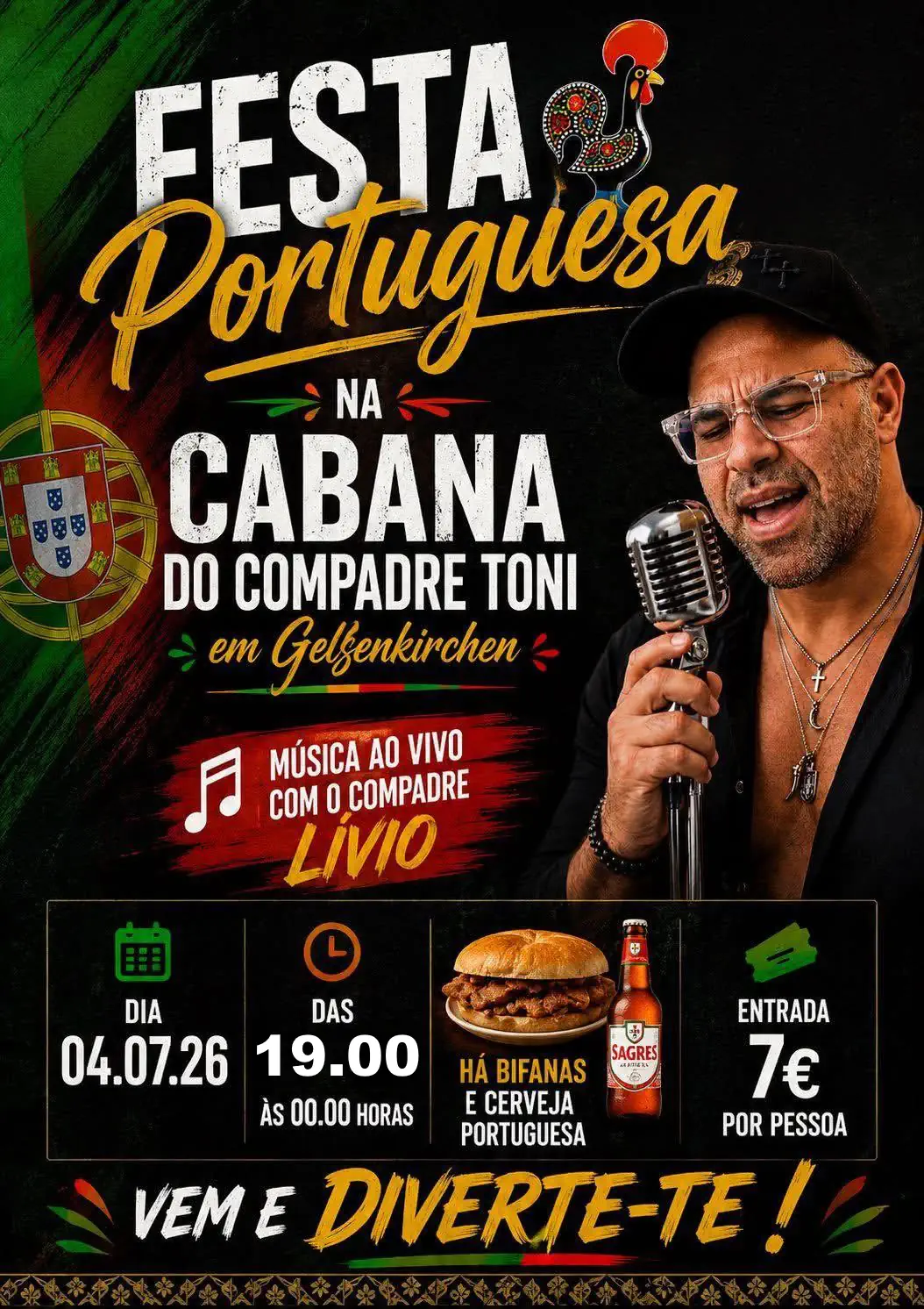 Festa Portuguesa em Gelsenkirchen 2026 | Música ao Vivo