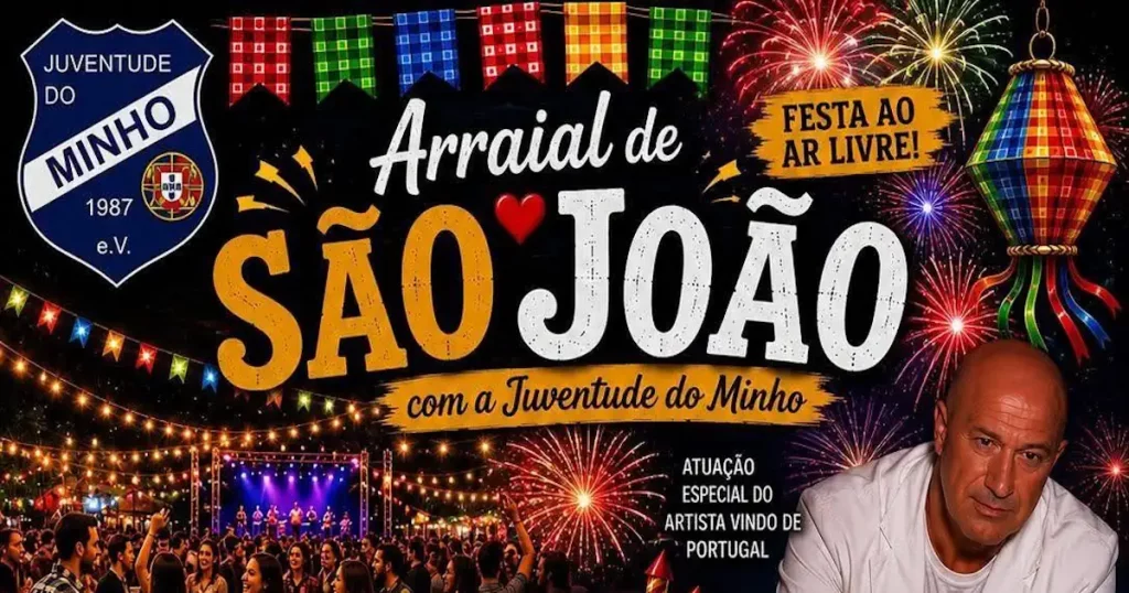 Arraial de São João em Hamburgo 2026 – Juventude do Minho