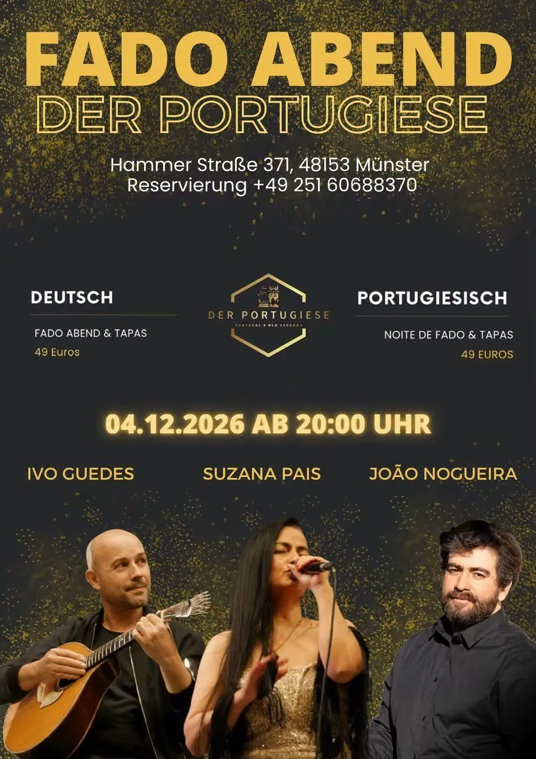 Noite de Fado em Münster & Tapas