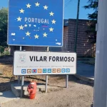 momento em que aparece a palavra Portugal Moment in dem das Wort Portugal erscheint