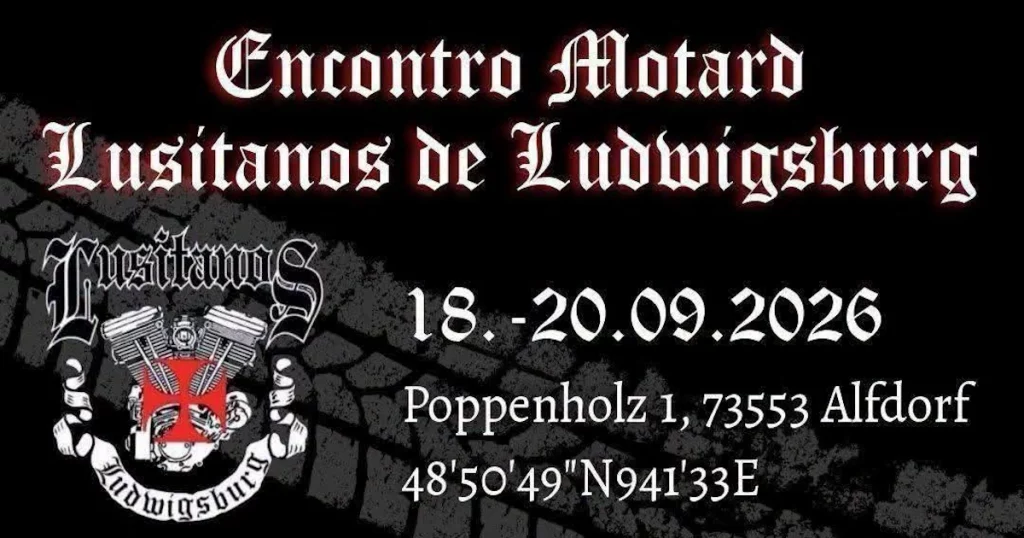 Encontro Motard Lusitanos de Ludwigsburg 2026 – Evento Oficial em Alfdorf