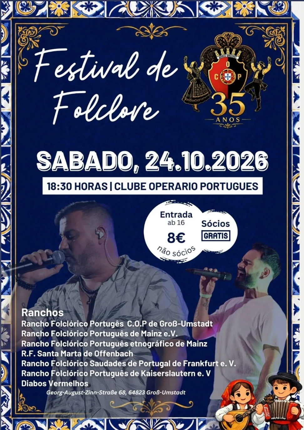Festival Folklore 2026 – 35 Jahre C.O.P
