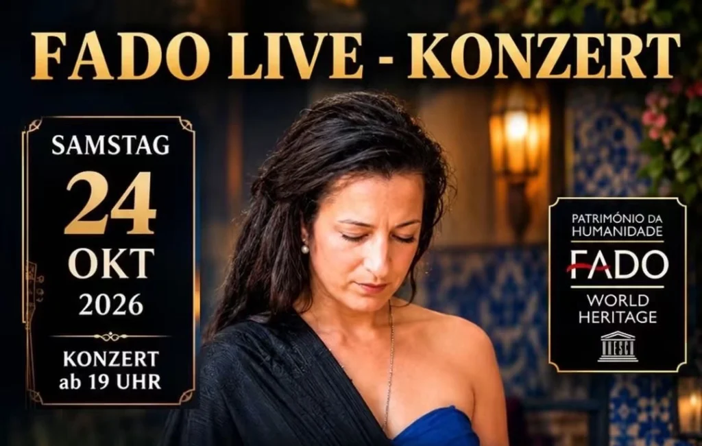 Concerto de Fado em Colónia – Lucia Araújo, Miguel Braga e Joaquim Caniço