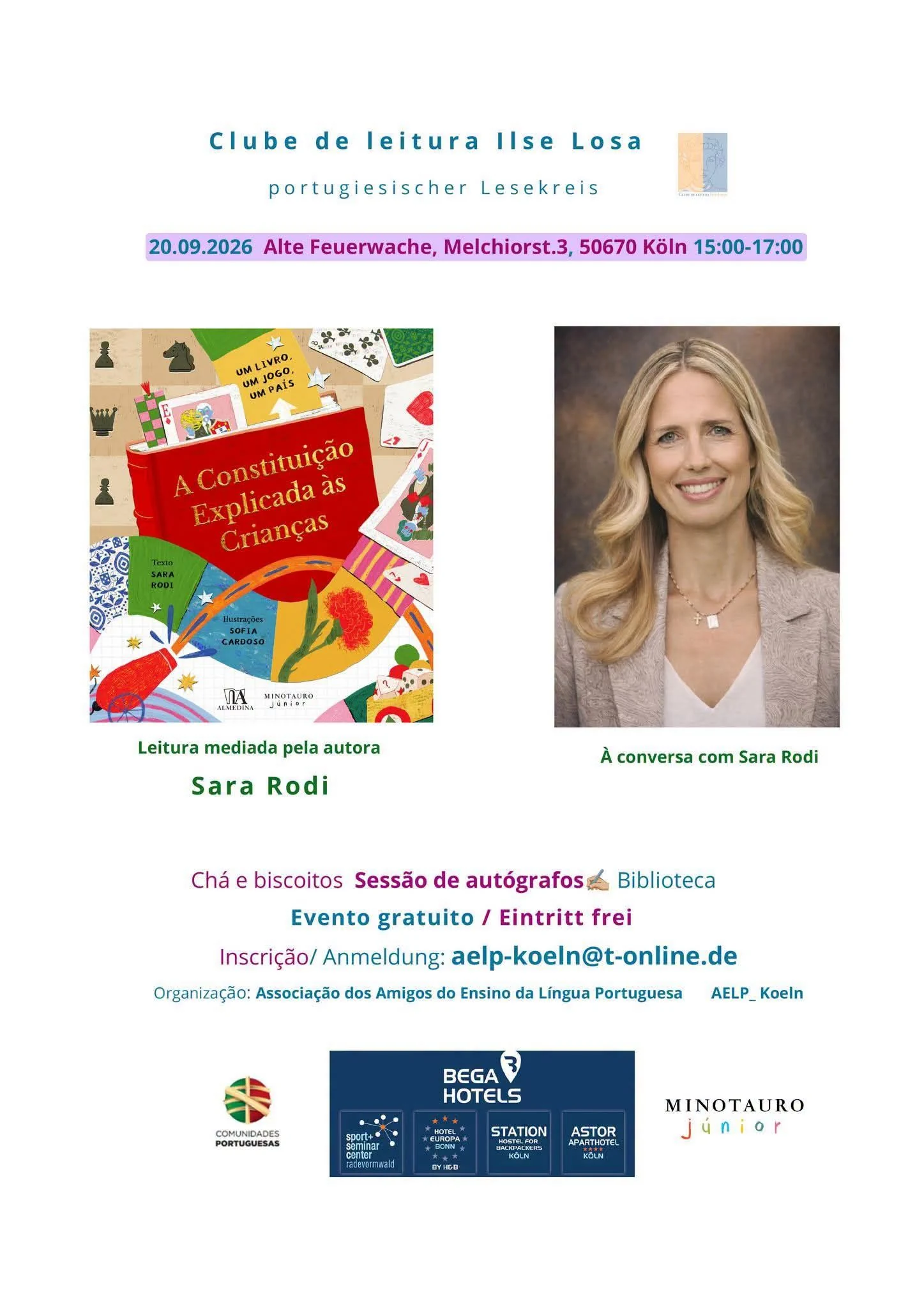 Lesekreis Ilse Losa mit Sara Rodi – Lesung „Die Verfassung für Kinder erklärt“ in Köln