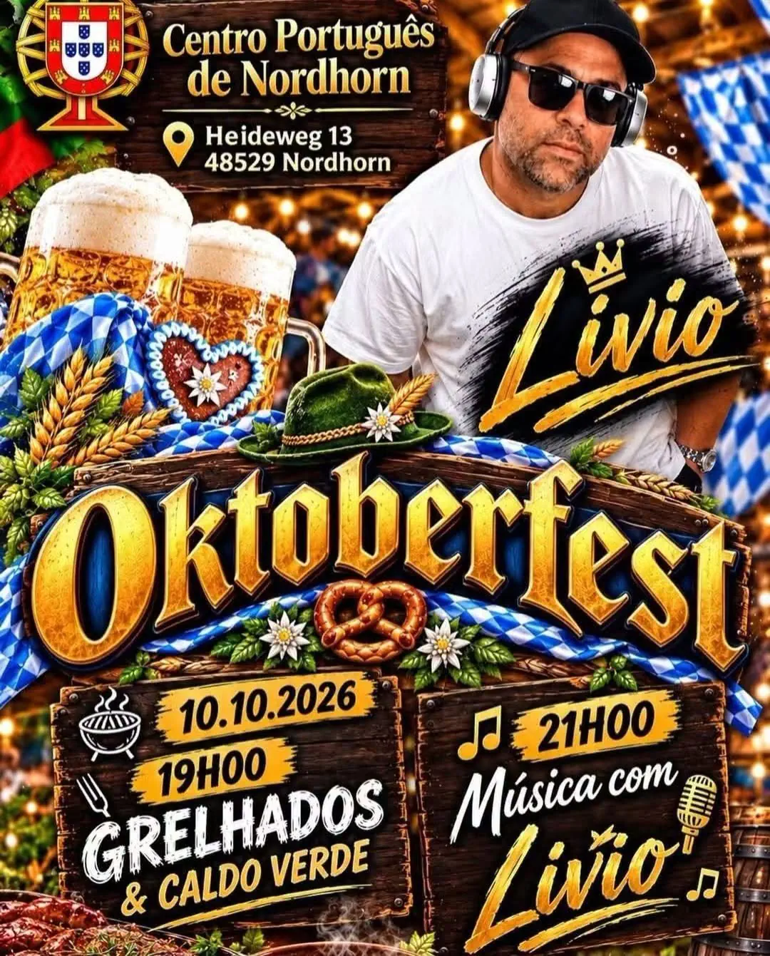 Oktoberfest 2026 im Centro Português de Nordhorn