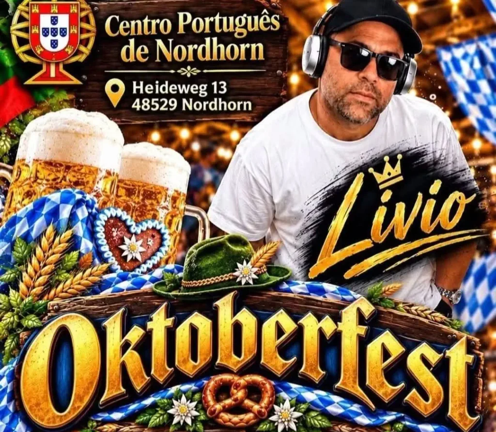Oktoberfest 2026 no Centro Português de Nordhorn