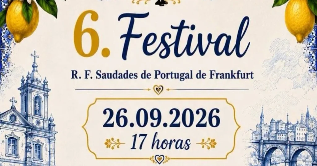 6.º Festival Saudades de Portugal de Frankfurt 2026