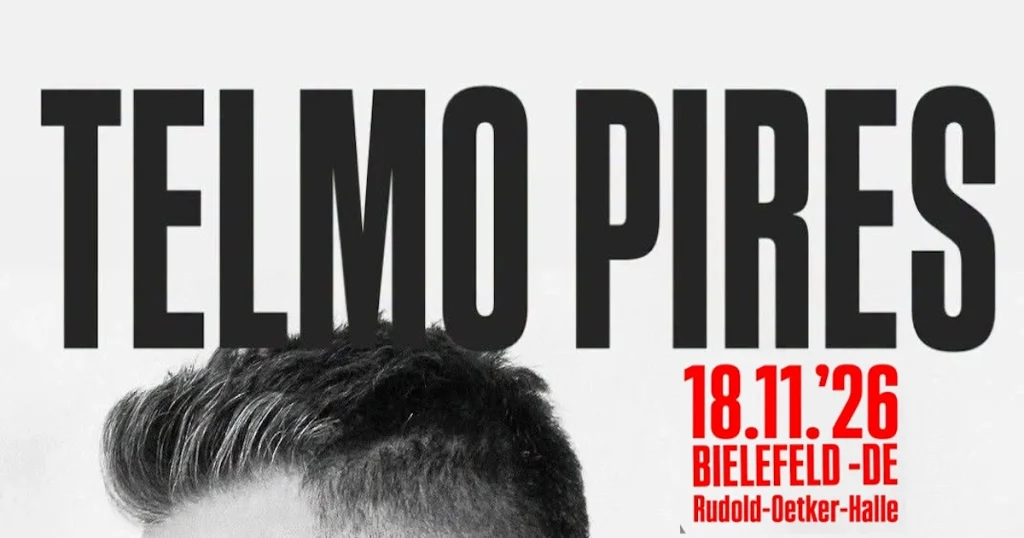 Telmo Pires Bielefeld 2026 – Concerto de Fado na Rudolf-Oetker-Halle