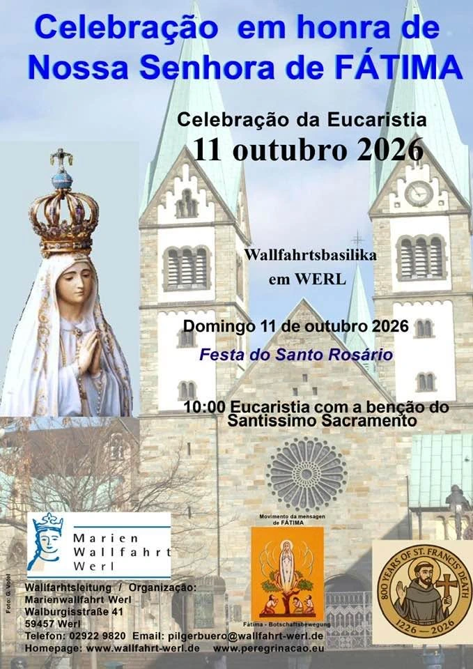 Feier Unserer Lieben Frau von Fatima Werl 2026 – Eucaristie und Rosenkranzfest